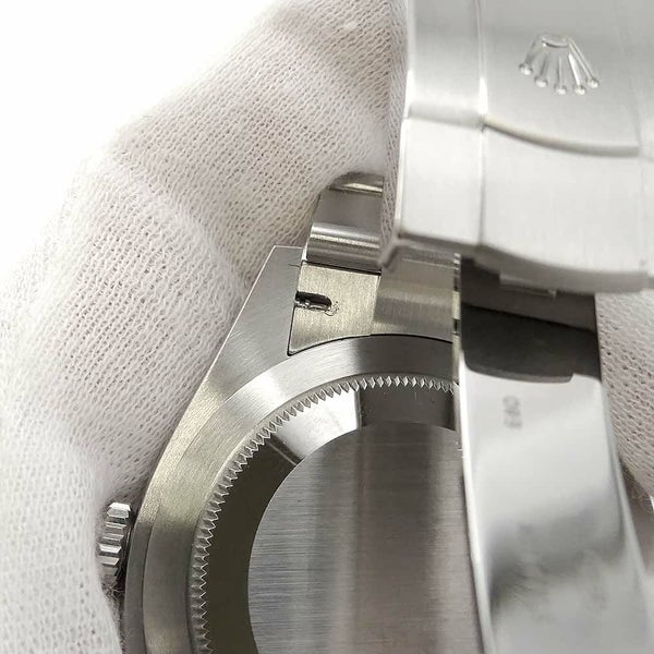 ロレックス オイスターパーペチュアル41 ランダムシリアル ルーレット 124300 ROLEX 腕時計 グリーン文字盤