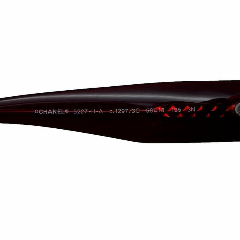 シャネル サングラス ココマーク サイズ58□18 135 5227-H-A CHANEL アイウェア 黒