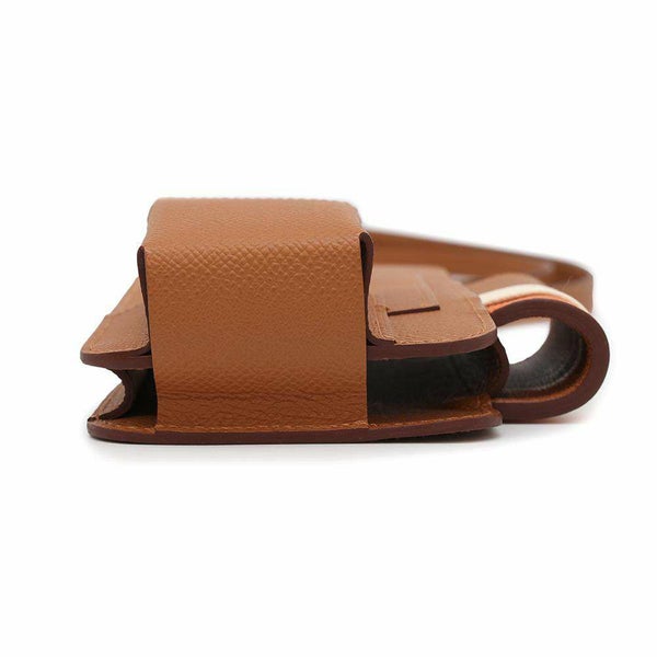 エルメス フォンケース ウェイ ゴールド/ナタ/オレンジ/ゴールド金具 エプソン U刻印 フォンショルダー