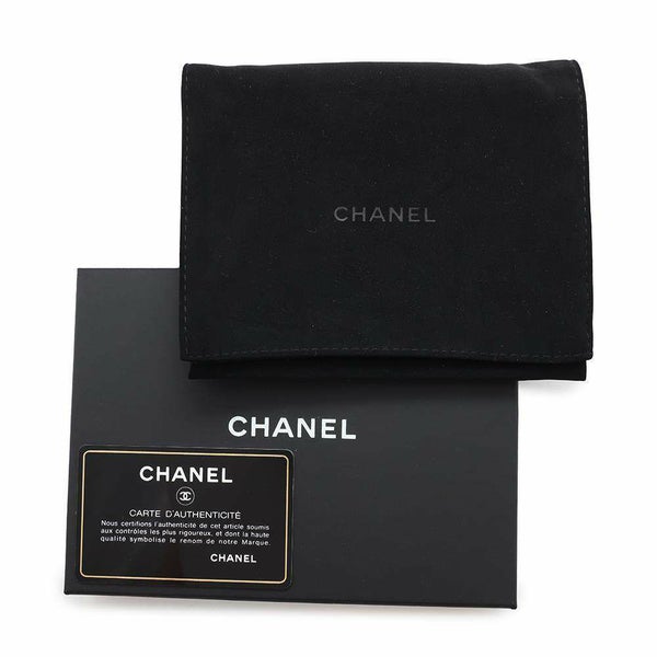 シャネル 三つ折り財布 マトラッセ ココマーク クラシック スモール フラップ ウォレット AP0230 CHANEL 財布 黒