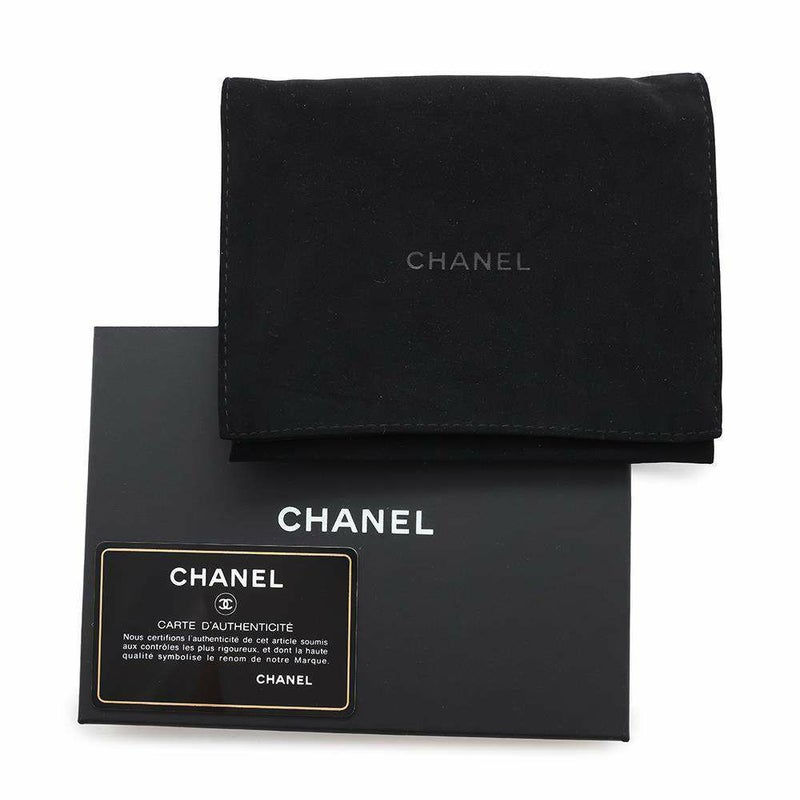 シャネル 三つ折り財布 マトラッセ ココマーク クラシック スモール フラップ ウォレット AP0230 CHANEL 財布 黒