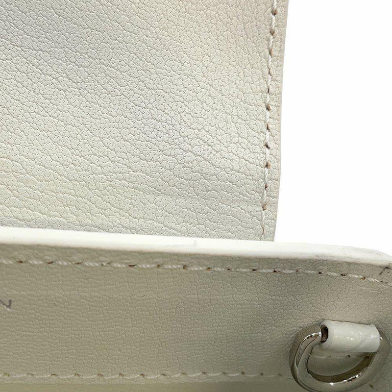 ルイヴィトン ハンドバッグ アリゲーター カプシーヌMINI N93701 LOUIS VUITTON 2wayバッグ 白 ホワイト