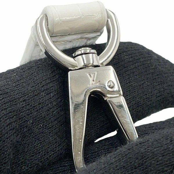 ルイヴィトン ハンドバッグ アリゲーター カプシーヌMINI N93701 LOUIS VUITTON 2wayバッグ 白 ホワイト