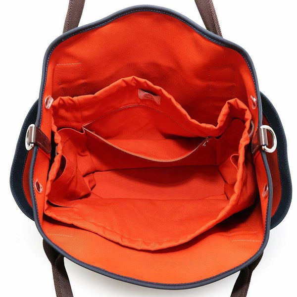 エルメス サックドパンサージュ グルーム SAC DE PANSAGE GROOM ネイビー/フー D刻印 2wayショルダーバッグ