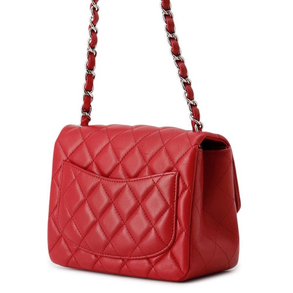 シャネル チェーンショルダーバッグ ミニマトラッセ ココマーク ラムスキン A35200 CHANEL ミニマト
