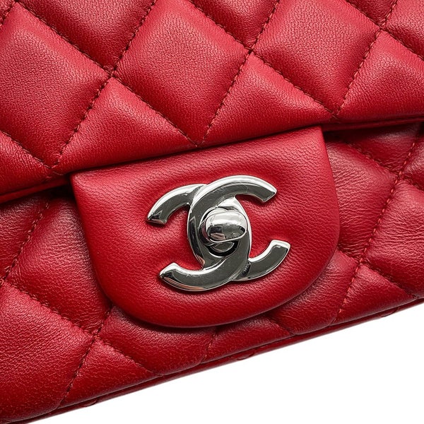 シャネル チェーンショルダーバッグ ミニマトラッセ ココマーク ラムスキン A35200 CHANEL ミニマト