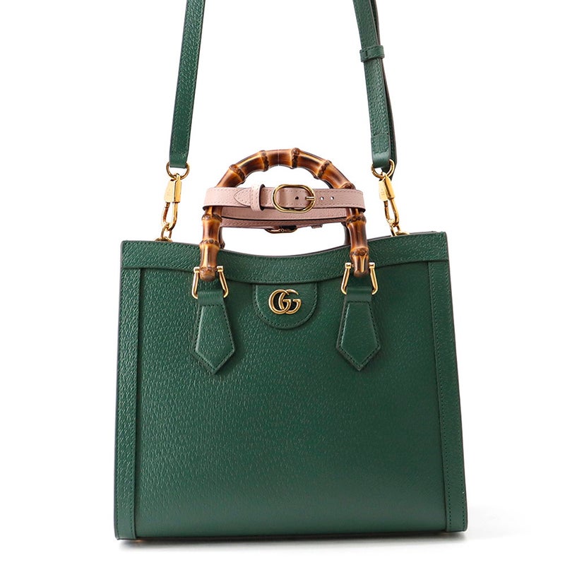 グッチ ハンドバッグ ダイアナ スモール バンブー レザー 702721 GUCCI 2wayバッグ