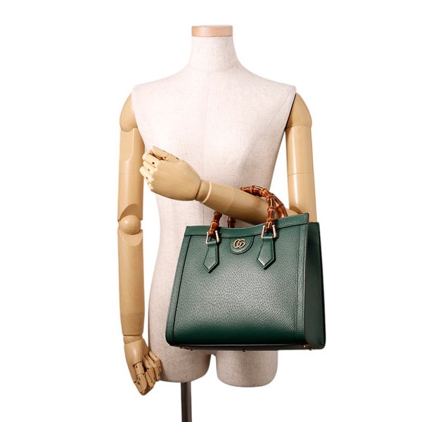 グッチ ハンドバッグ ダイアナ スモール バンブー レザー 702721 GUCCI 2wayバッグ