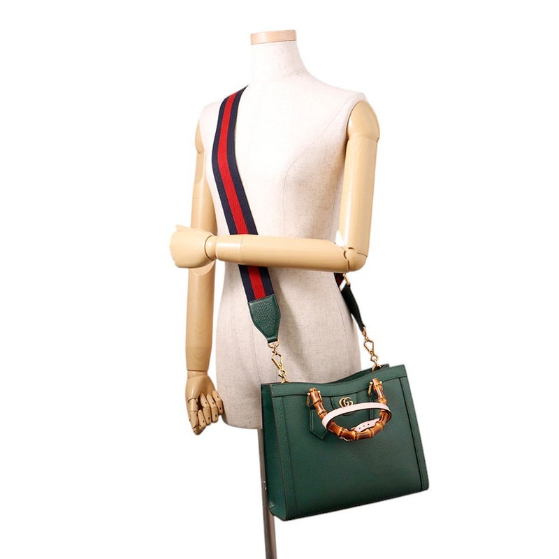 グッチ ハンドバッグ ダイアナ スモール バンブー レザー 702721 GUCCI 2wayバッグ