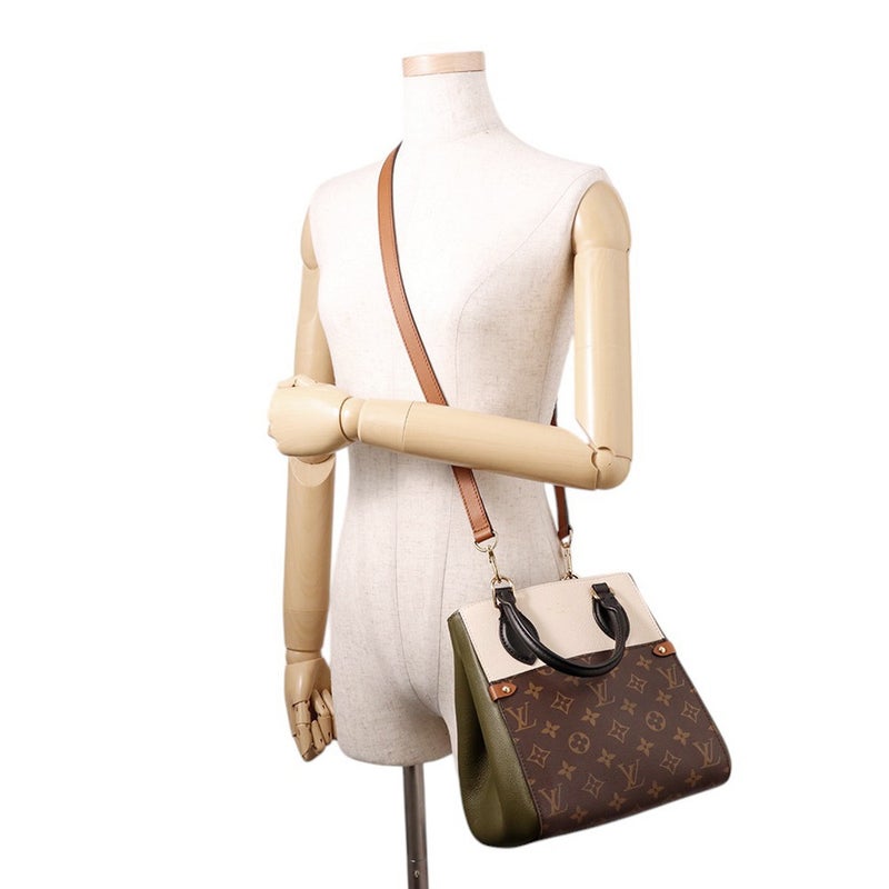 ルイヴィトン ハンドバッグ モノグラム レザー フォールド・トートPM M45388 LOUIS VUITTON 2way