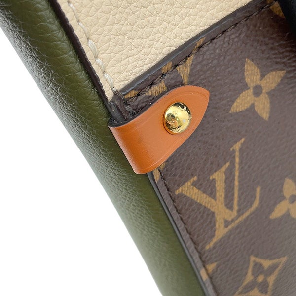 ルイヴィトン ハンドバッグ モノグラム レザー フォールド・トートPM M45388 LOUIS VUITTON 2way
