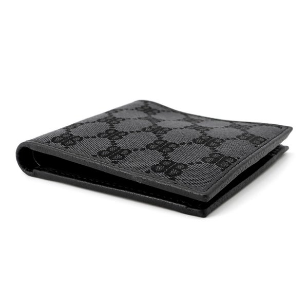 バレンシアガ 二つ折り財布 グッチコラボ ザ ハッカー プロジェクト 680430 BALENCIAGA GUCCI 財布 黒