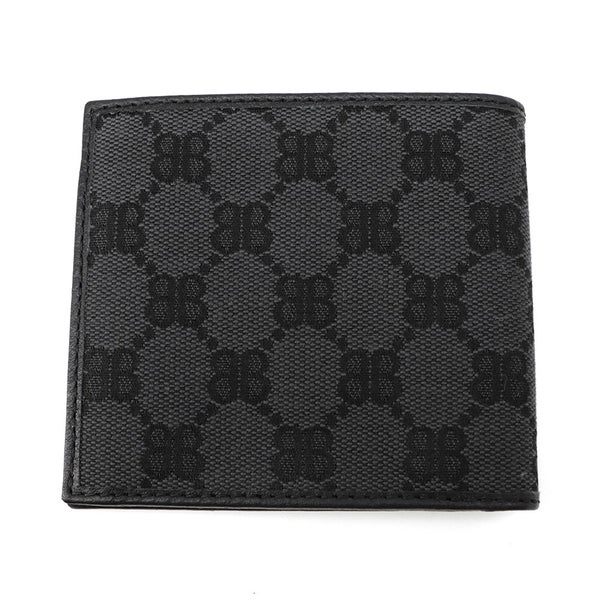 バレンシアガ 二つ折り財布 グッチコラボ ザ ハッカー プロジェクト 680430 BALENCIAGA GUCCI 財布 黒