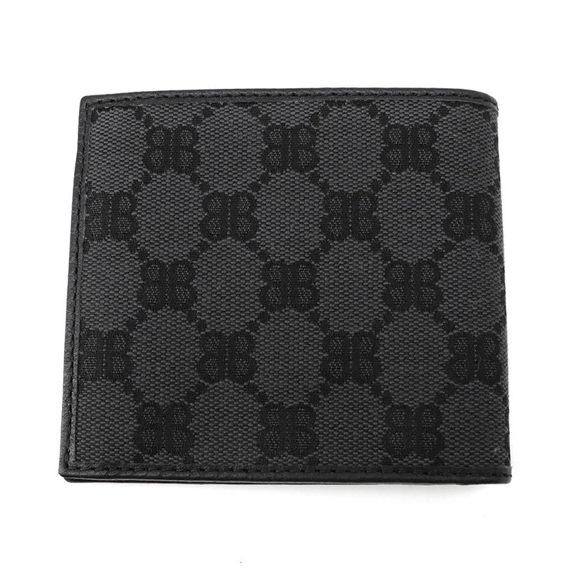 バレンシアガ 二つ折り財布 グッチコラボ ザ ハッカー プロジェクト 680430 BALENCIAGA GUCCI 財布 黒