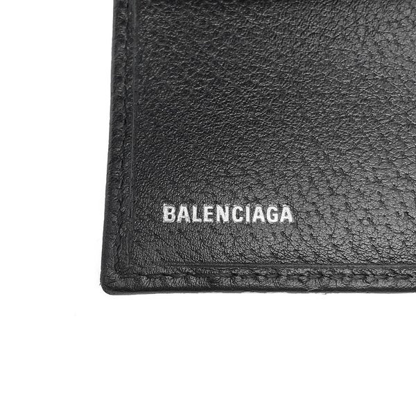 バレンシアガ 二つ折り財布 グッチコラボ ザ ハッカー プロジェクト 680430 BALENCIAGA GUCCI 財布 黒