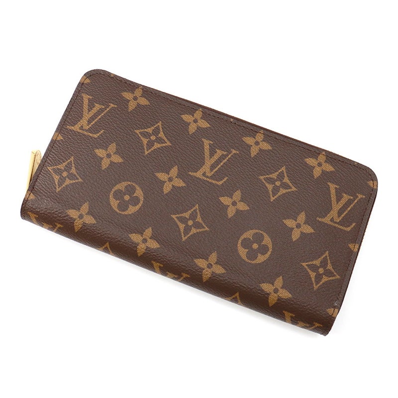 ルイヴィトン 長財布 モノグラム ジッピー・ウォレット M41895 LOUIS VUITTON フューシャ