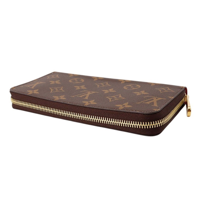 ルイヴィトン 長財布 モノグラム ジッピー・ウォレット M41895 LOUIS VUITTON フューシャ