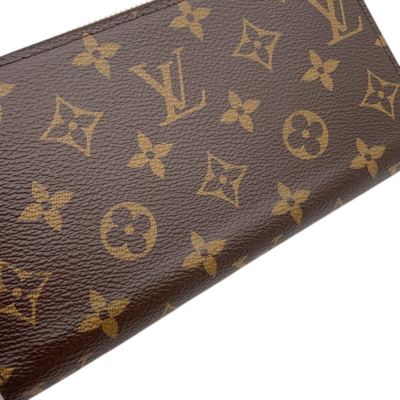 ルイヴィトン 長財布 モノグラム ジッピー・ウォレット M41895 LOUIS VUITTON フューシャ