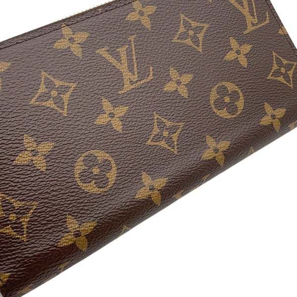 ルイヴィトン 長財布 モノグラム ジッピー・ウォレット M41895 LOUIS VUITTON フューシャ