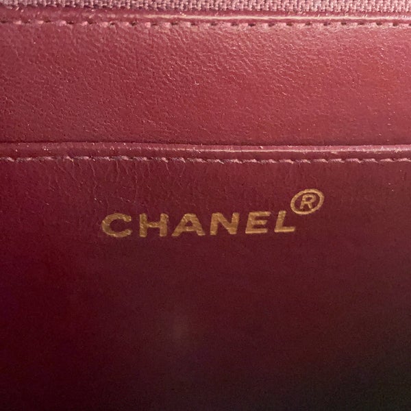 シャネル チェーンショルダーバッグ マトラッセ ココマーク デカココ ダブルチェーン キャビアスキン CHANEL 黒
