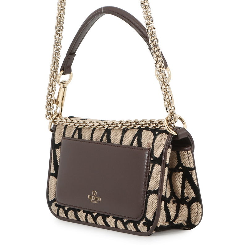 ヴァレンティノ・ガラヴァーニ ハンドバッグ Vスリング ロゴ キャンバス 2W0B0L97JSQ VALENTINO 2wayチェーンショルダー