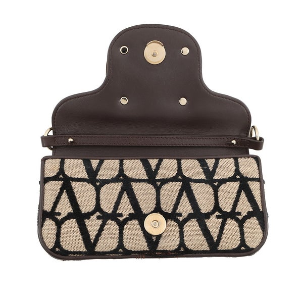 ヴァレンティノ・ガラヴァーニ ハンドバッグ Vスリング ロゴ キャンバス 2W0B0L97JSQ VALENTINO 2wayチェーンショルダー