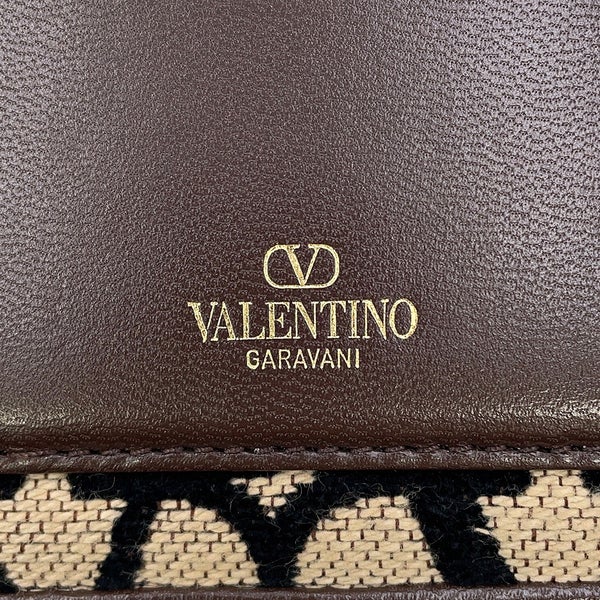 ヴァレンティノ・ガラヴァーニ ハンドバッグ Vスリング ロゴ キャンバス 2W0B0L97JSQ VALENTINO 2wayチェーンショルダー