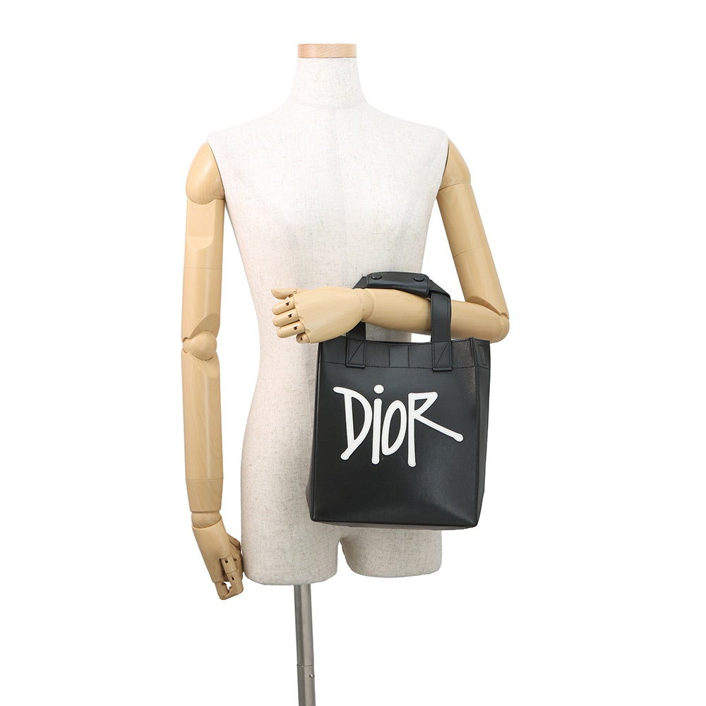ディオール ハンドバッグ DIOR AND SHAWN D-DIOR ミニトートバッグ