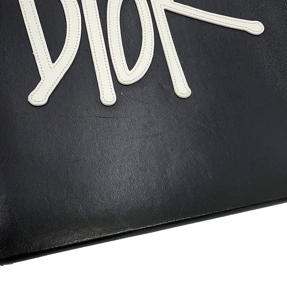 ディオール ハンドバッグ DIOR AND SHAWN D-DIOR ミニトートバッグ