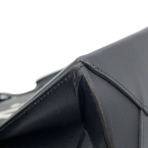 ディオール ハンドバッグ DIOR AND SHAWN D-DIOR ミニトートバッグ レザー 1DOSH152YZI 黒 ステューシーコラボ