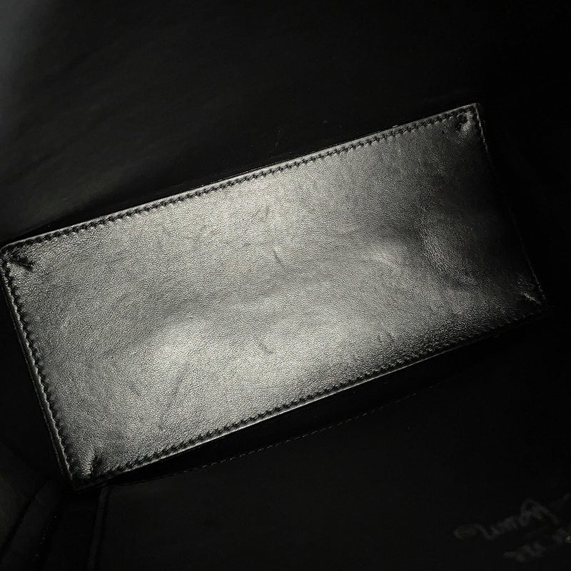 ディオール ハンドバッグ DIOR AND SHAWN D-DIOR ミニトートバッグ レザー 1DOSH152YZI 黒 ステューシーコラボ
