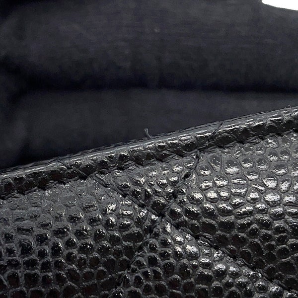 シャネル チェーンウォレット マトラッセ ココマーク キャビアスキン AP4241 CHANEL 財布 黒