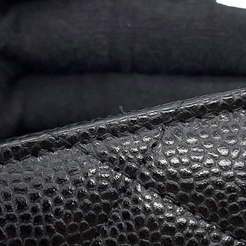 シャネル チェーンウォレット マトラッセ ココマーク キャビアスキン AP4241 CHANEL 財布 黒