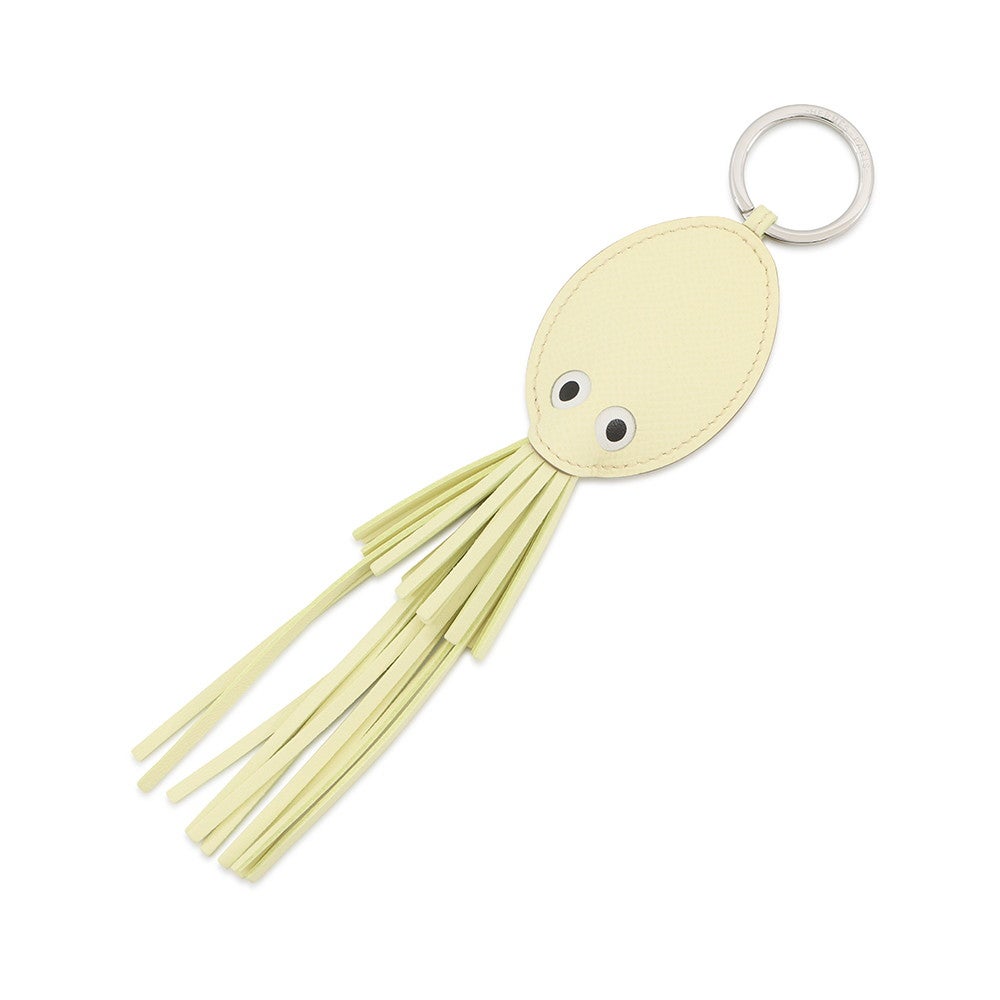エルメス キーホルダー プルプ ジョーヌミルトン/シルバー金具