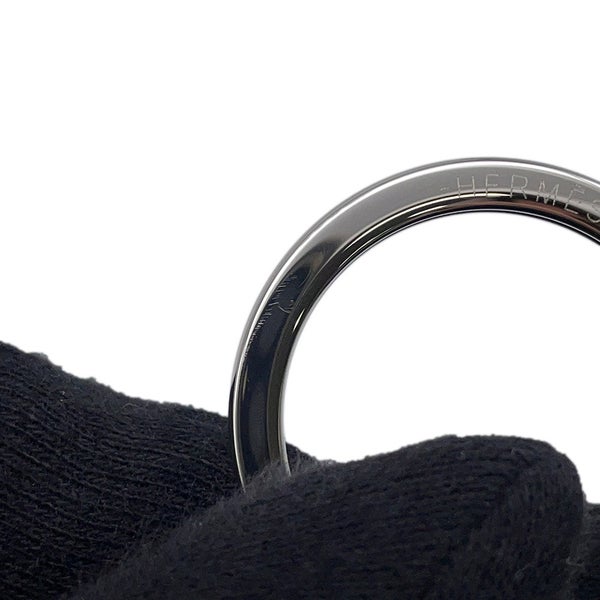 エルメス キーホルダー プルプ ジョーヌミルトン/シルバー金具 エプソン K刻印