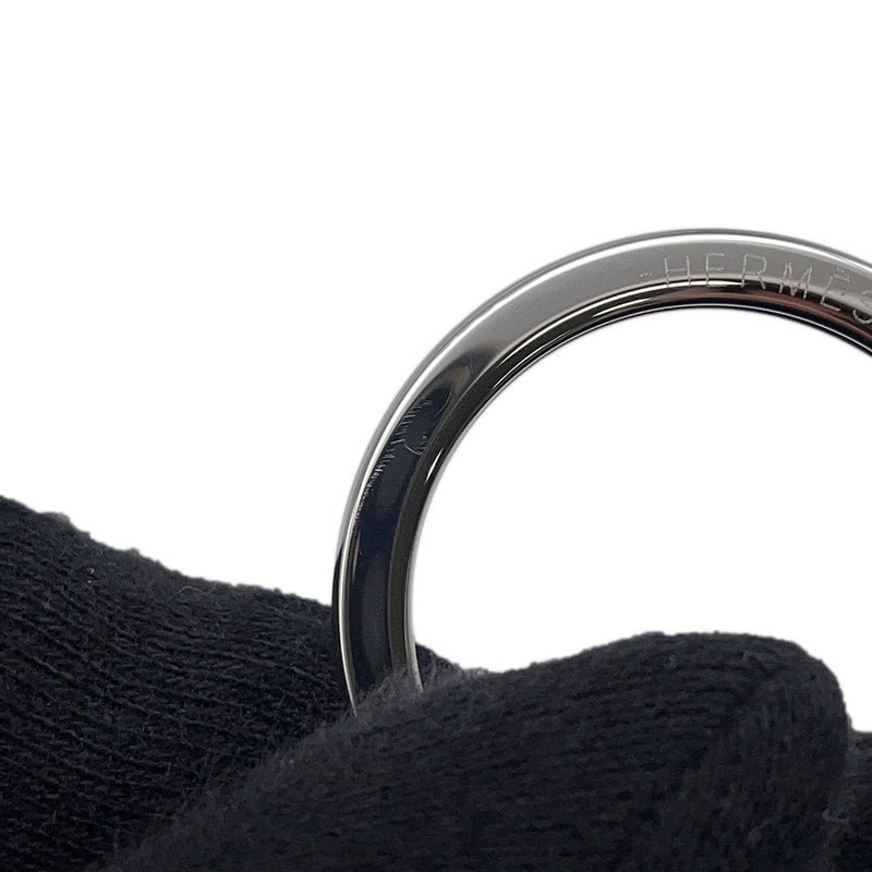 エルメス キーホルダー プルプ ジョーヌミルトン/シルバー金具 エプソン K刻印