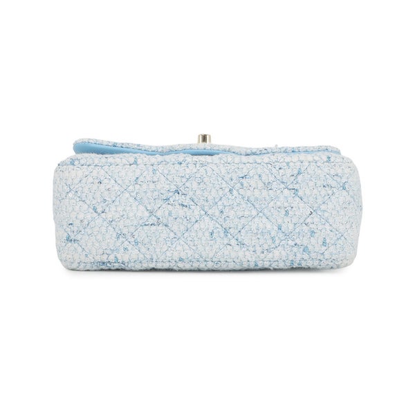 シャネル チェーンショルダーバッグ ココマーク ミニ マトラッセ20 ツイード A69900 CHANEL 白 26年春夏 プレコレクション