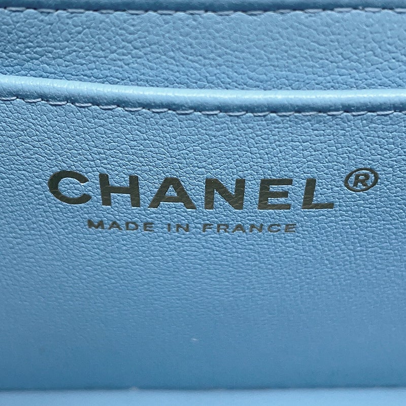 シャネル チェーンショルダーバッグ ココマーク ミニ マトラッセ20 ツイード A69900 CHANEL 白 26年春夏 プレコレクション