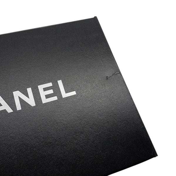 シャネル ハンドバッグ バニティバッグ ココマーク キャビアスキン 横型 A07058 CHANEL バッグ 黒