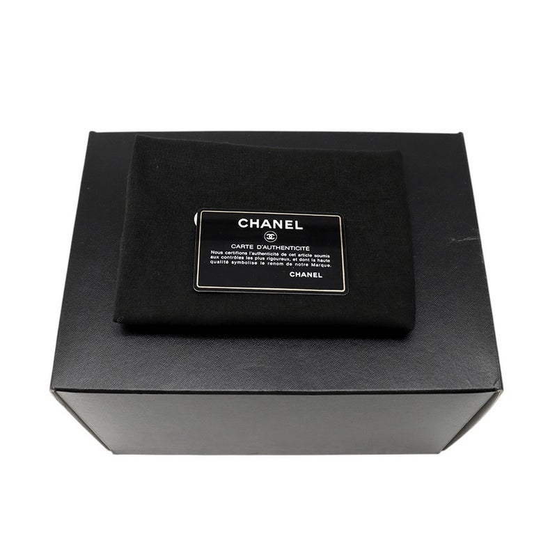 シャネル ハンドバッグ バニティバッグ ココマーク キャビアスキン 横型 A07058 CHANEL バッグ 黒