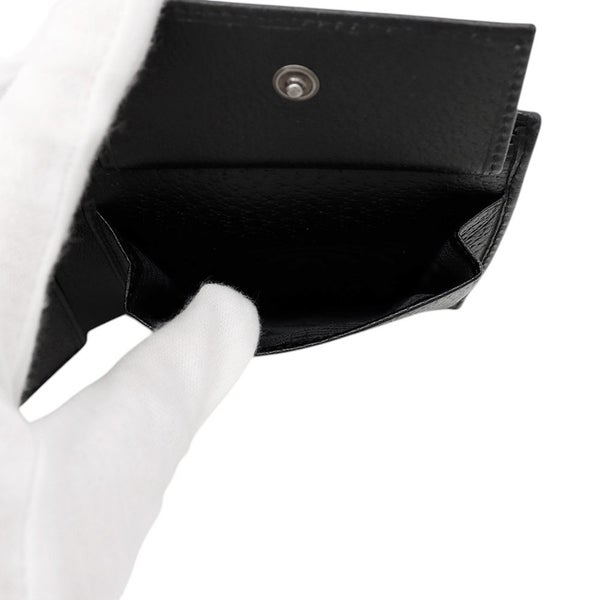 バレンシアガ 二つ折り財布 グッチコラボ ザ ハッカー プロジェクト 680430 BALENCIAGA GUCCI 財布 黒