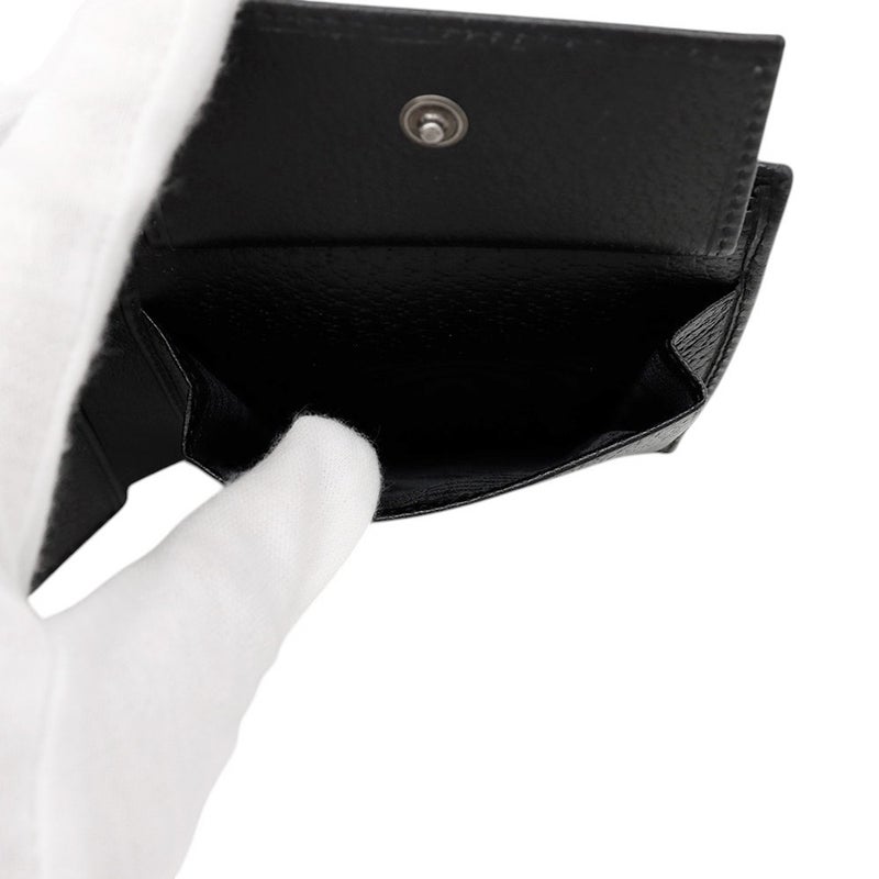 バレンシアガ 二つ折り財布 グッチコラボ ザ ハッカー プロジェクト 680430 BALENCIAGA GUCCI 財布 黒