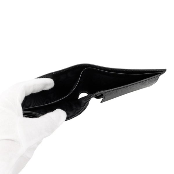 バレンシアガ 二つ折り財布 グッチコラボ ザ ハッカー プロジェクト 680430 BALENCIAGA GUCCI 財布 黒
