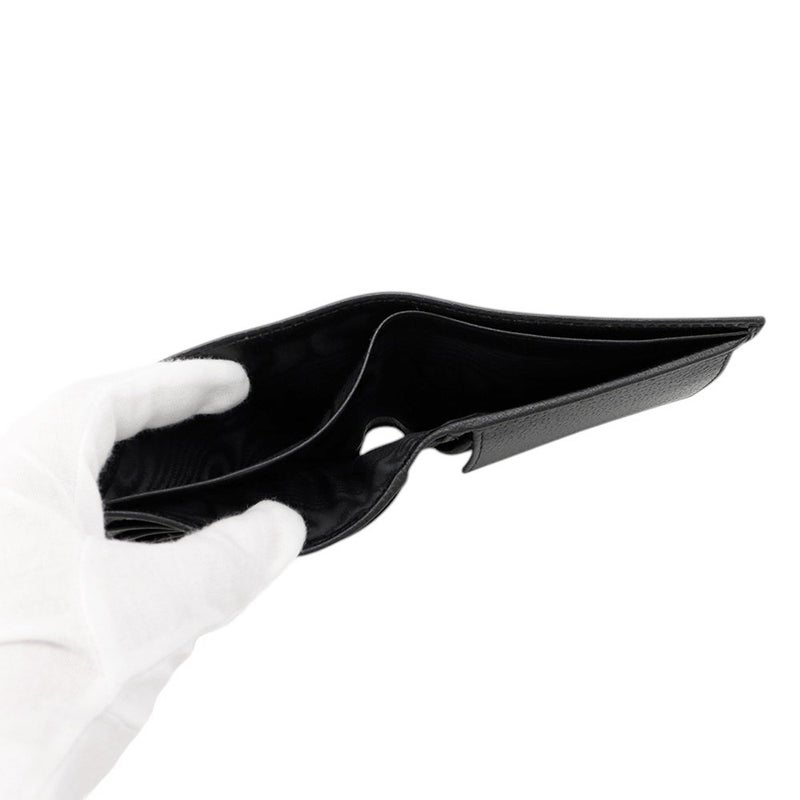 バレンシアガ 二つ折り財布 グッチコラボ ザ ハッカー プロジェクト 680430 BALENCIAGA GUCCI 財布 黒