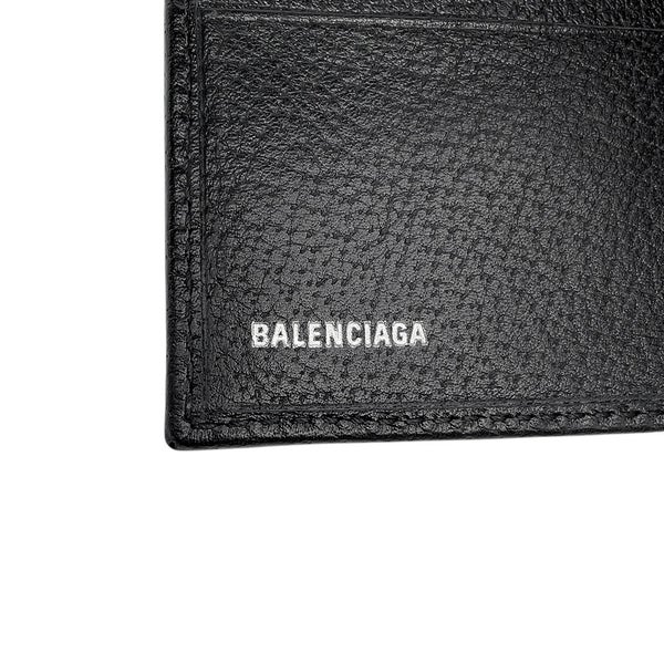 バレンシアガ 二つ折り財布 グッチコラボ ザ ハッカー プロジェクト 680430 BALENCIAGA GUCCI 財布 黒