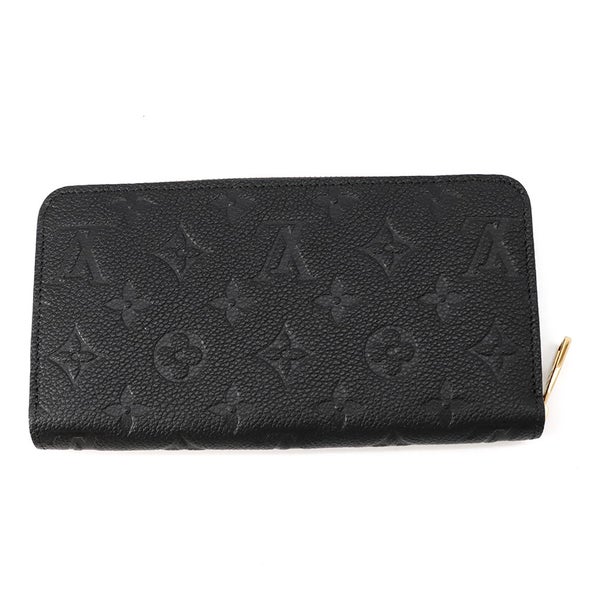 ルイヴィトン 長財布 モノグラム・アンプラント ジッピー・ウォレット M28791 LOUIS VUITTON 財布 ブラック 黒