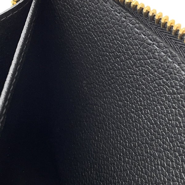 ルイヴィトン 長財布 モノグラム・アンプラント ジッピー・ウォレット M28791 LOUIS VUITTON 財布 ブラック 黒