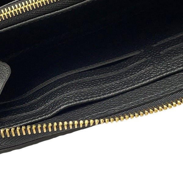 ルイヴィトン 長財布 モノグラム・アンプラント ジッピー・ウォレット M28791 LOUIS VUITTON 財布 ブラック 黒