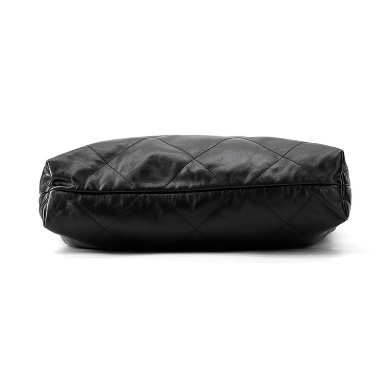 シャネル ハンドバッグ シャネル22 カーフレザー AS3261 CHANEL バッグ ショルダーバッグ 黒