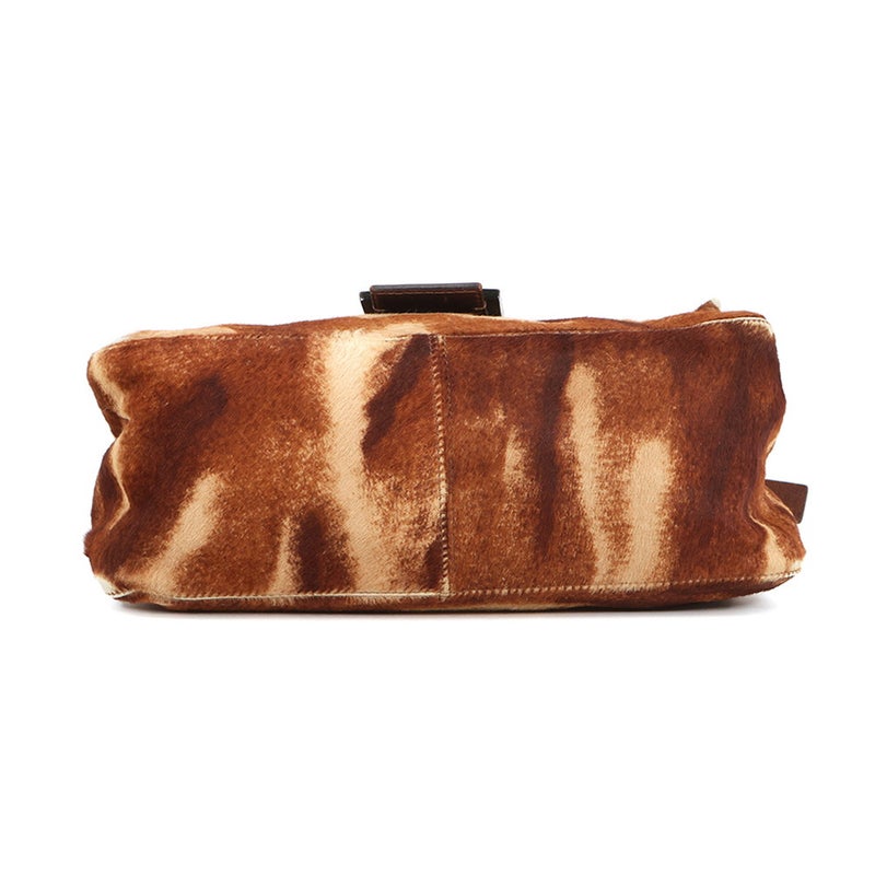 フェンディ ハンドバッグ マンマバケット ハラコ レザー 26325 FENDI ワンショルダーバッグ